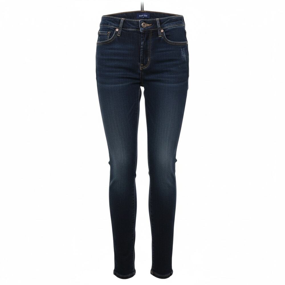 Gap 1969 Always Skinny Jeans Size 27/4 Dark Wash Stretch Denim